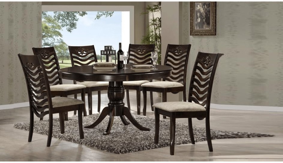 7 PIECE KATIE DINNETTE SUITE 