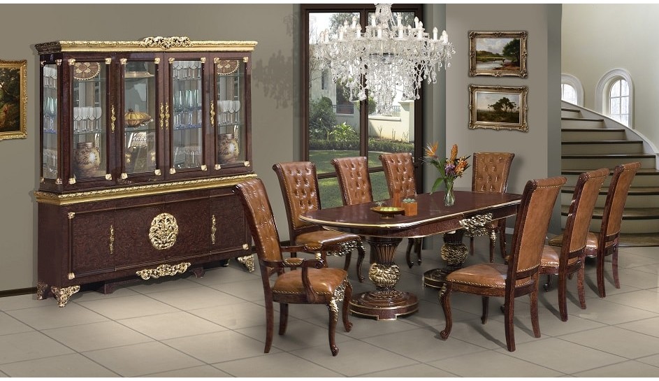 10 PIECE VILLAMOURA DINNINGROOM SUITE 