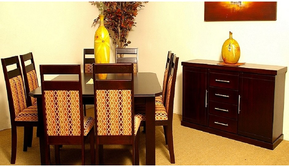 10 PIECE ETON DINNINGROOM SUITE
