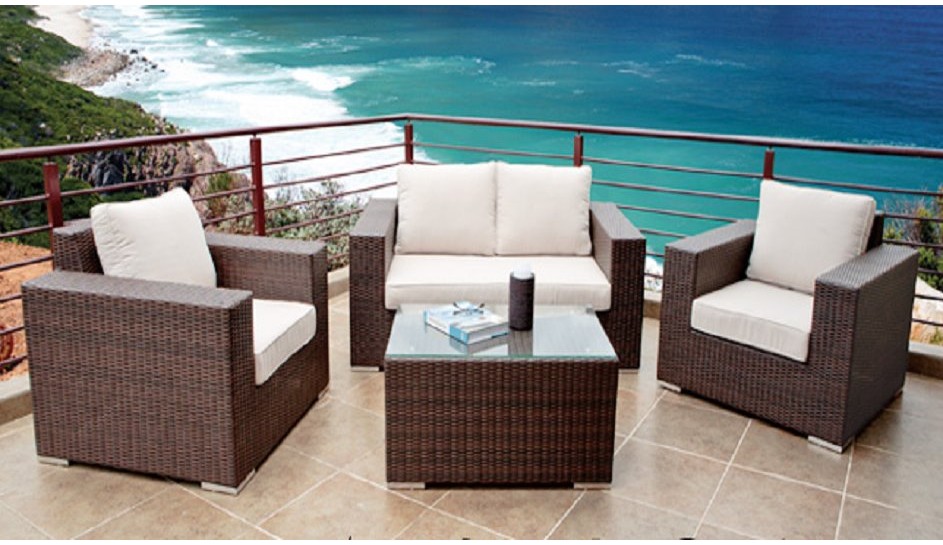 4 PIECE CUBANA PATIO SET