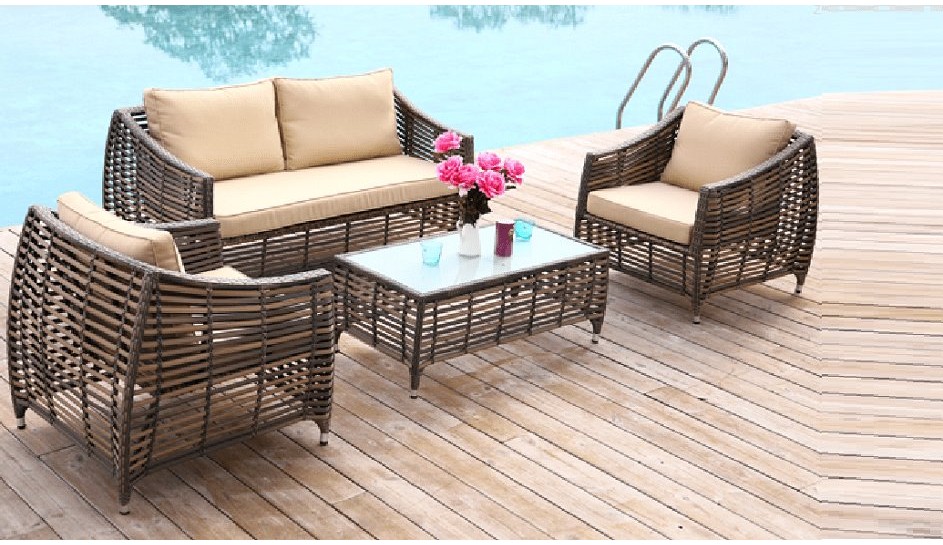 4 PIECE CERES PATIO SET 