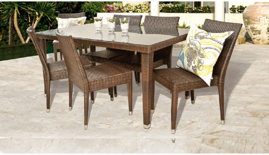 7 PIECE DINO PATIO SET 