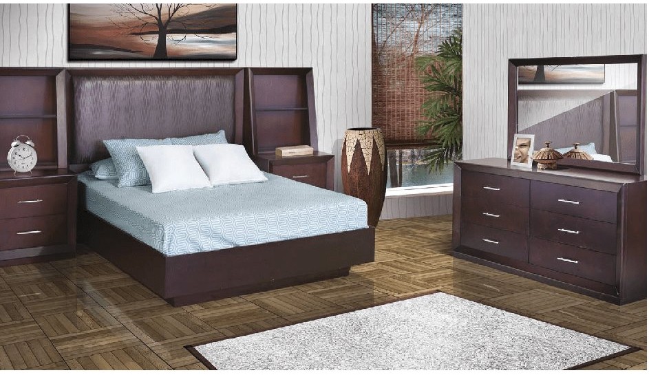 6 PIECE ALPHA BEDROOM SUITE 