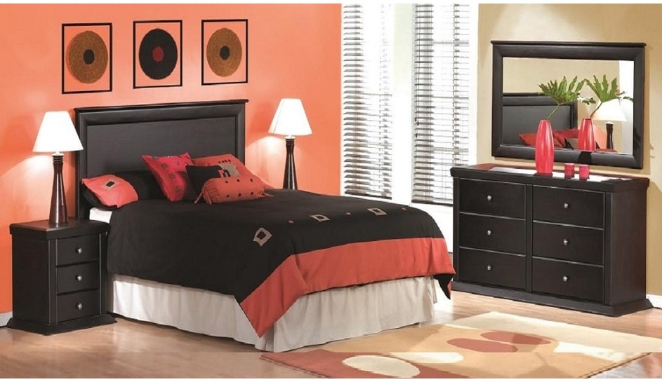 5 PIECE CUBA BEDROOM SUITE 