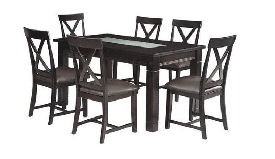 7 PIECE MESSO DINNINGROOM SUITE 