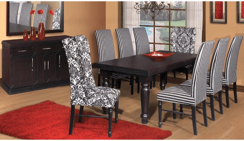 10 PIECE AVANTI DINNINGROOM SUITE 